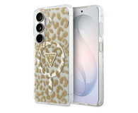 Guess Etui Leopard Print Triangle MagSafe do Galaxy S26 brązowy - 1522704 - zdjęcie 1